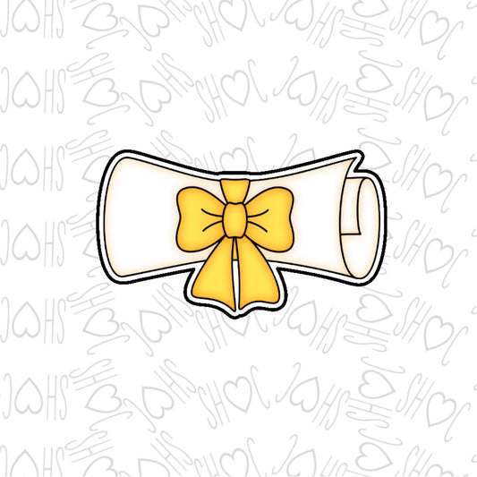 DONE TO ORDER: Graduation Diploma 2 Cookie Cutter - SHCreations