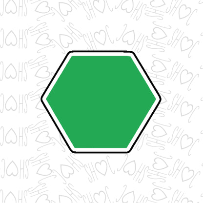 DONE TO ORDER: Hexagon Cookie Cutter - SHCreations