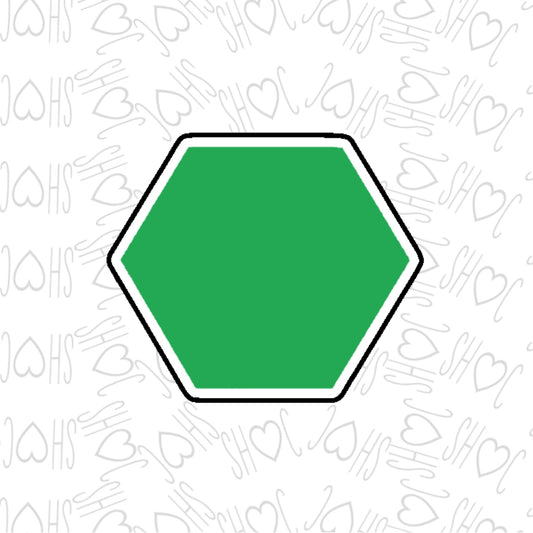 DONE TO ORDER: Hexagon Cookie Cutter - SHCreations