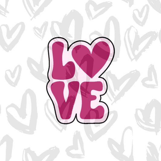 DONE TO ORDER: LOVE 2 Cookie Cutter - SHCreations