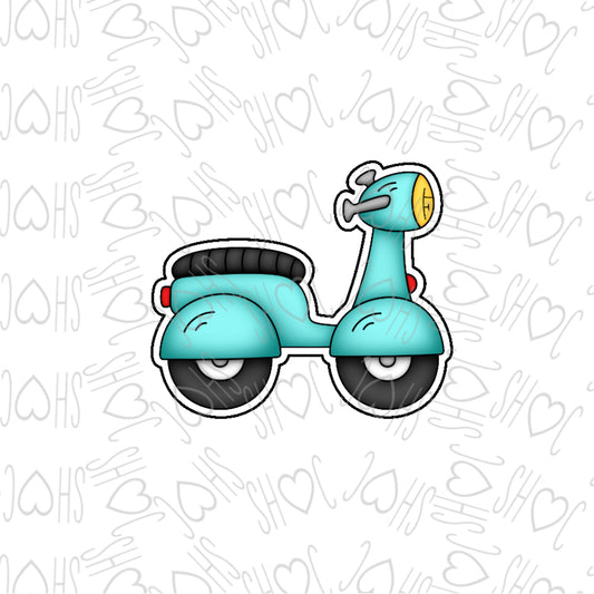 DONE TO ORDER: Moped Cookie Cutter - SHCreations