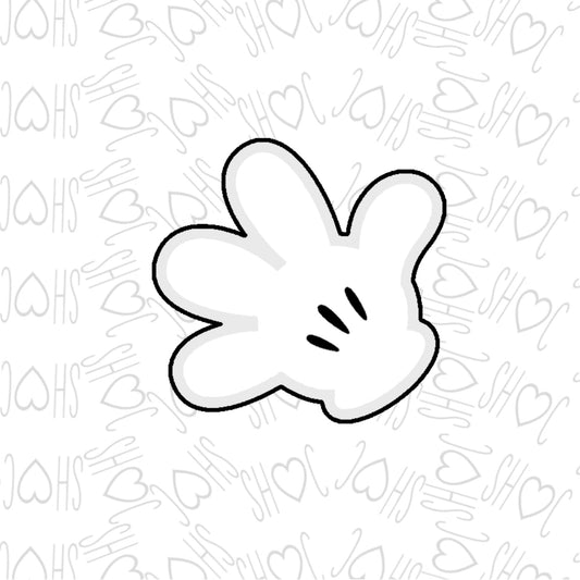 DONE TO ORDER: Mouse Glove Cookie Cutter - SHCreations