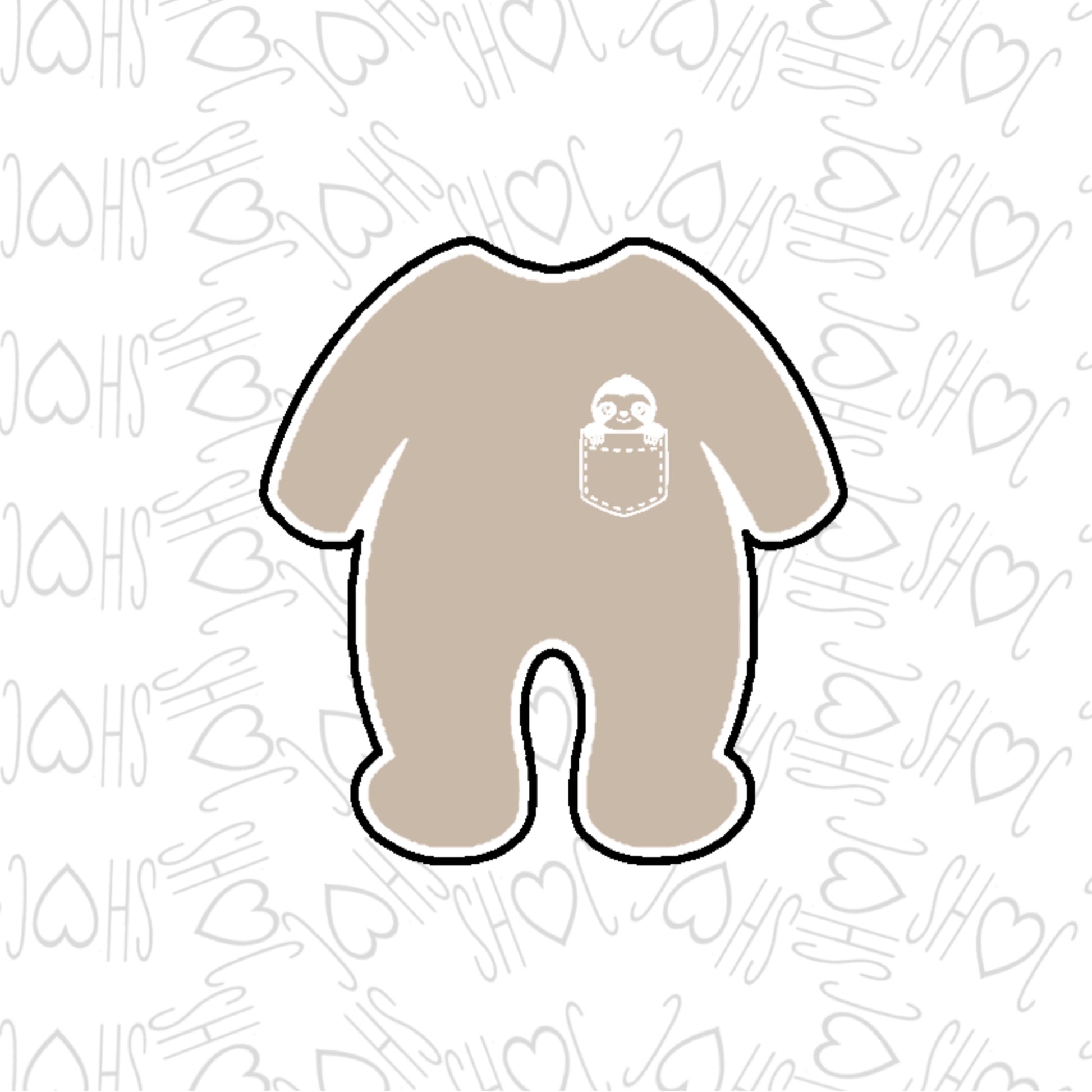 DONE TO ORDER: Onesie 2 Cookie Cutter - SHCreations