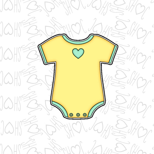 DONE TO ORDER: Onesie 3 Cookie Cutter - SHCreations