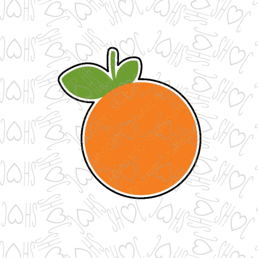 DONE TO ORDER: Orange Cookie Cutter - SHCreations