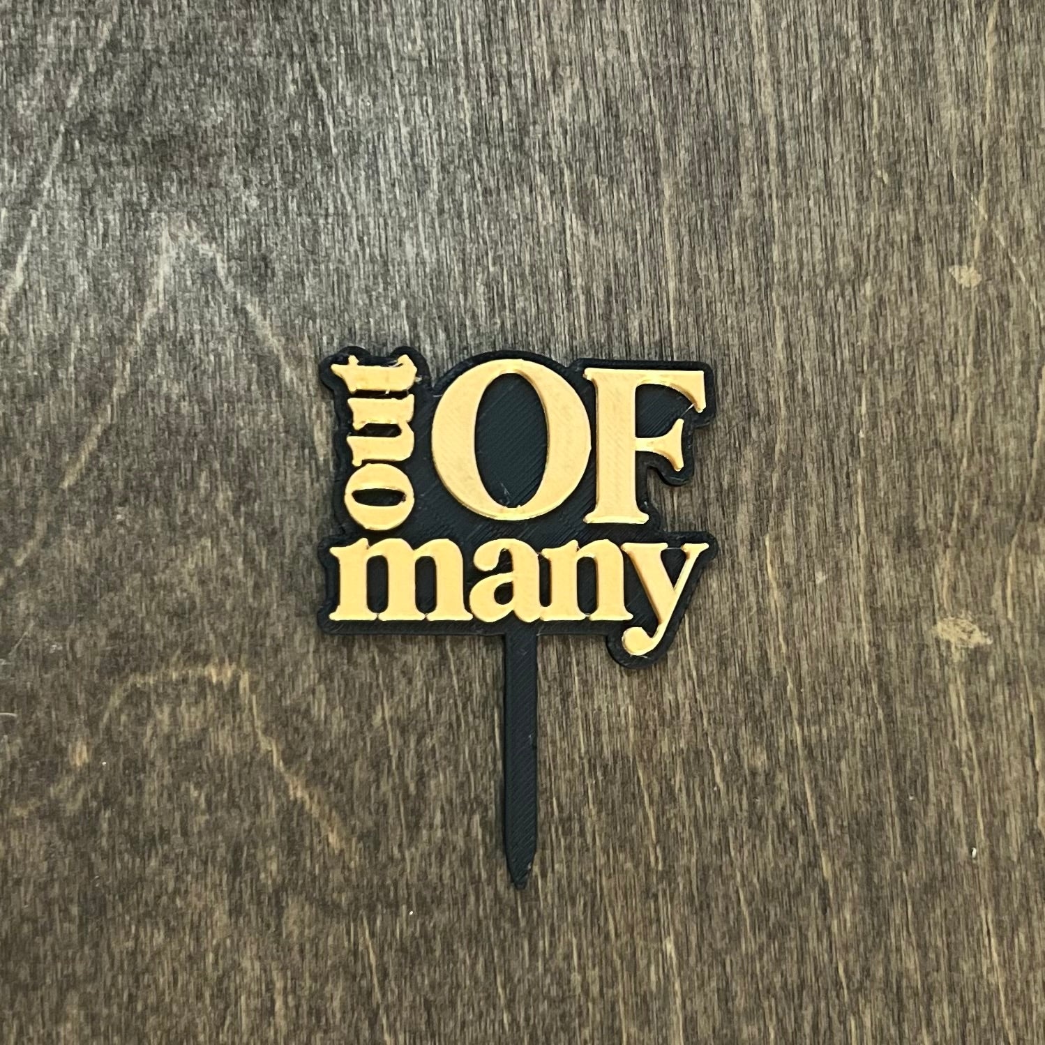 DONE TO ORDER : "Out of Many, One People" Cake Topper - Celebrate Jamaica’s Motto with Style - SHCreations