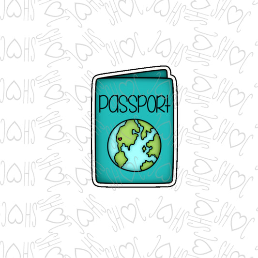 DONE TO ORDER: Passport Cookie Cutter - SHCreations