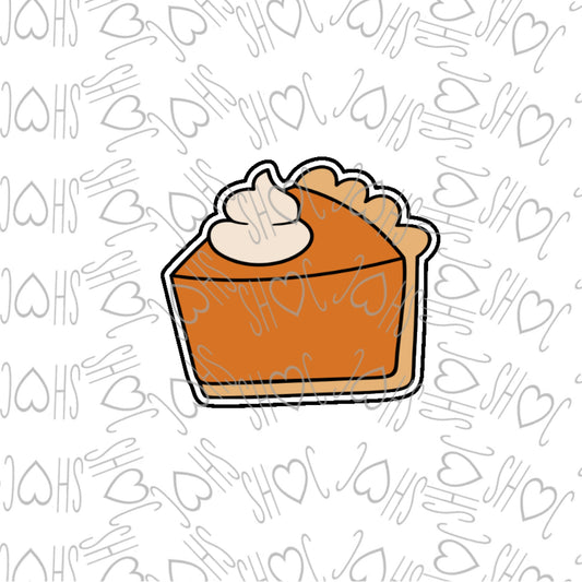 DONE TO ORDER: Pie Slice 2 Cookie Cutter - SHCreations