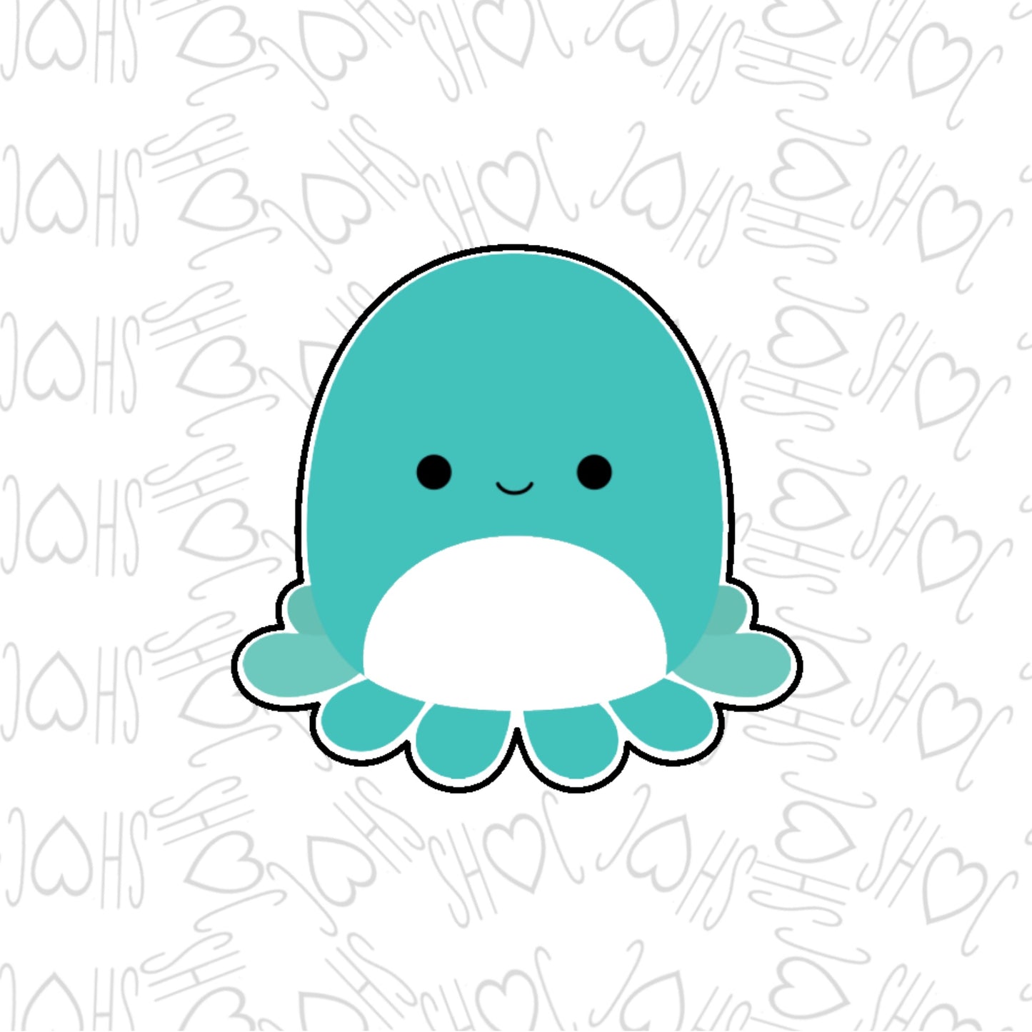 DONE TO ORDER : Plush Toy 7 Cookie Cutter - SHCreations