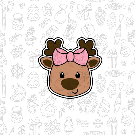 DONE TO ORDER: Reindeer 3 Cookie Cutter - SHCreations