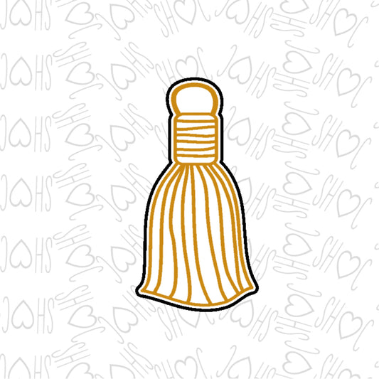 DONE TO ORDER: Tassel 1 Cookie Cutter - SHCreations