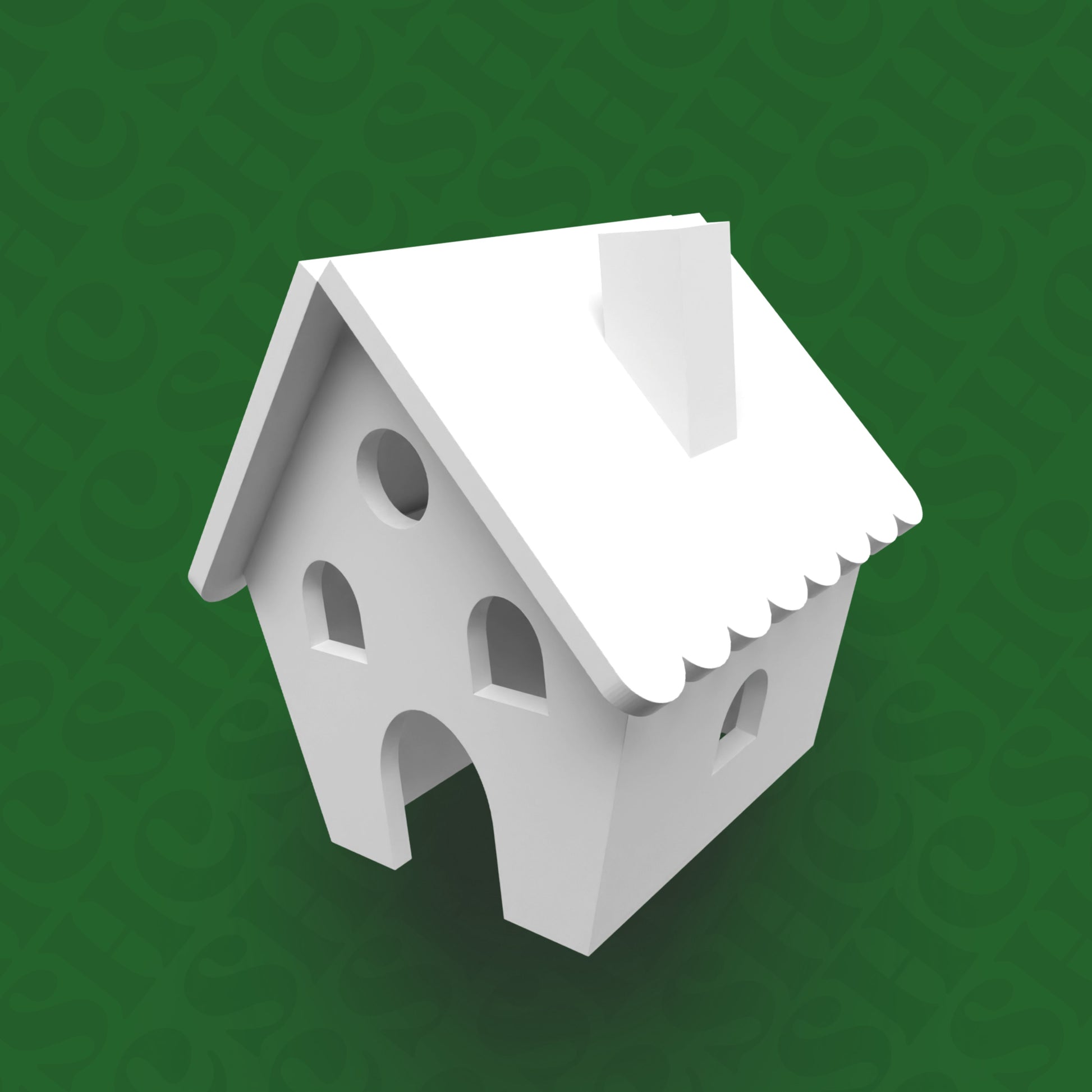DONE TO ORDER: Gingerbread House Cookie Cutter - SHCreations