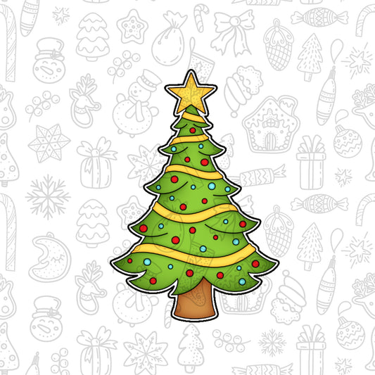 DONE TO ORDER: Christmas Tree Cookie Cutter - SHCreations