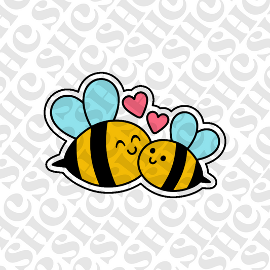 DONE TO ORDER: Mom + Baby Bee Cookie Cutter - SHCreations