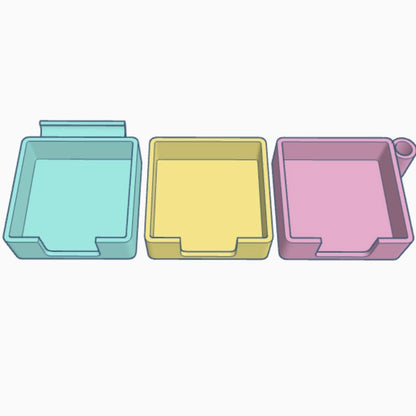 DONE TO ORDER: Post it Note Holder and To-do list Template Set - SHCreations