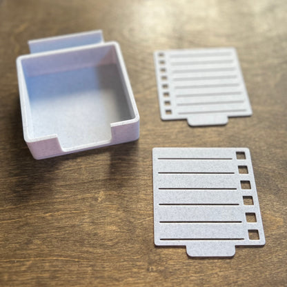 DONE TO ORDER: Post it Note Holder and To-do list Template Set - SHCreations