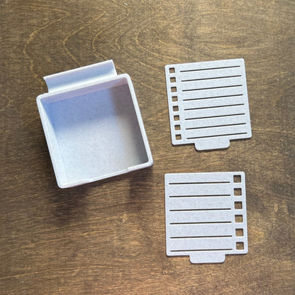 DONE TO ORDER: Post it Note Holder and To-do list Template Set - SHCreations