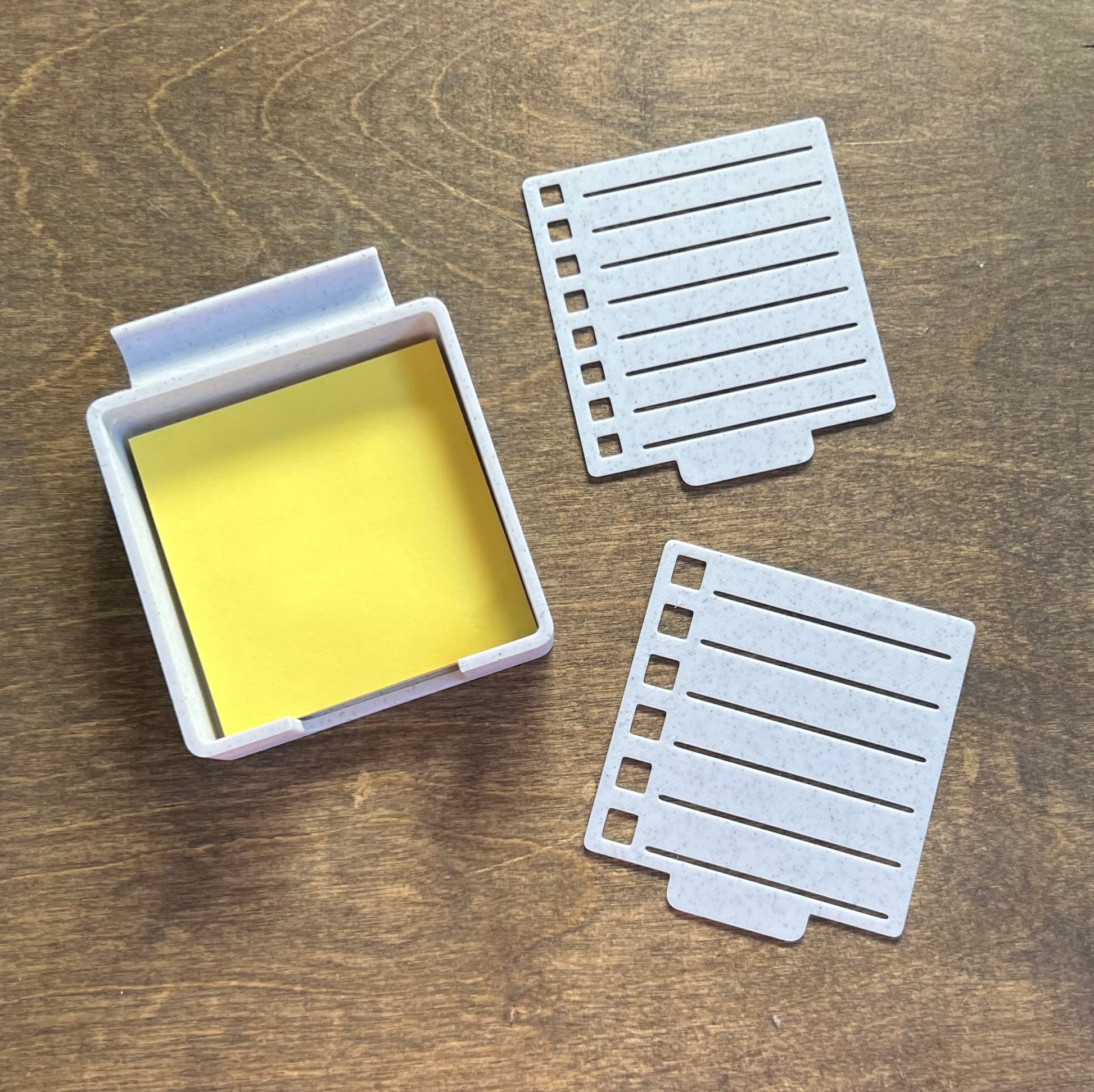 DONE TO ORDER: Post it Note Holder and To-do list Template Set - SHCreations