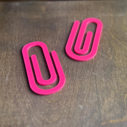 3D Printable Standard Paperclip Bookmark STL| Simple Bookmark Stl | Minimalistic Paperclip stl | Teacher Bookmark Paper Clip