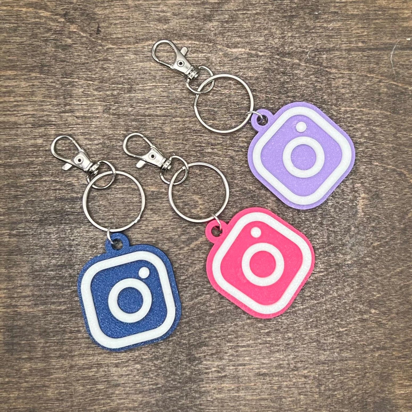3D Social Media Nfc Keyring STL File, NFC Keychain, 3D printed keyring stl, nfc Style keychain stl, 3d printed keychain stl, 3d keyring stl