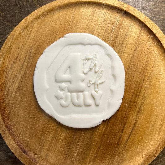 4th of July Cookie Cutter and Embosser STL File for Patriotic Baking – Perfect for Independence Day Celebrations, Fondant Debosser