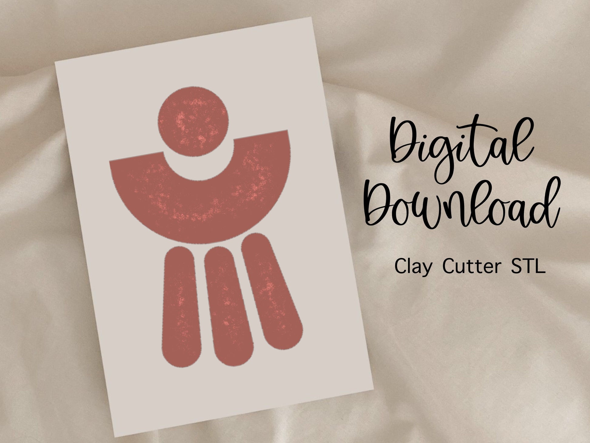 Boho Earring Set Clay Cutter | Boho Clay STL 3D Printing | Digital Download | Dangle Earring STL | Clay Dangles