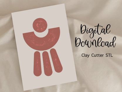 Boho Earring Set Clay Cutter | Boho Clay STL 3D Printing | Digital Download | Dangle Earring STL | Clay Dangles