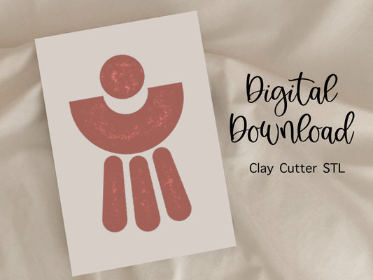 Boho Earring Set Clay Cutter | Boho Clay STL 3D Printing | Digital Download | Dangle Earring STL | Clay Dangles