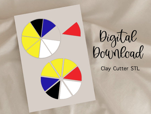 Clay Color Recipe Cutter | Clay Recipe Cutter| Digital STL FILE | 3D Printing | Digital Download | Color Recipe Cutter | Clay Color Recipe
