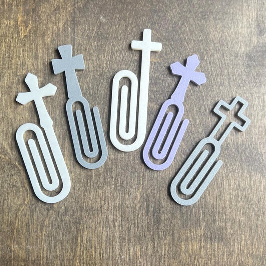 3D Cross Bookmark STL Design – Coss Shaped Bookmark , Christian Inspirational Bookmark for Gifts