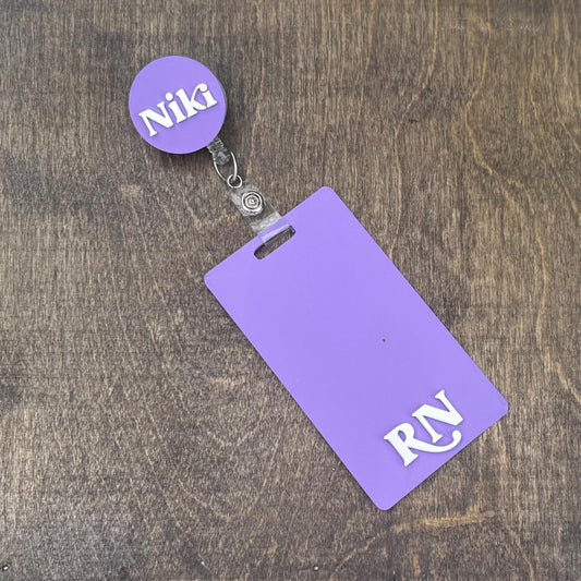 Custom Badge Reel STL, Badge Mate STL, Nurse Badge Holder, Doctor Badge reel stl, Teacher badge reel stl, healthcare worker stl