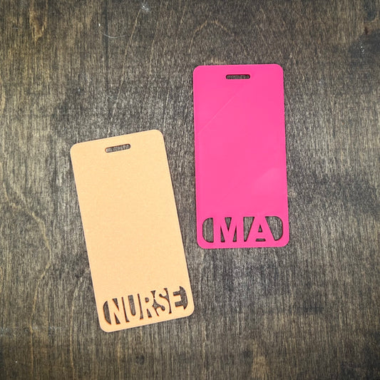 Custom Vertical Badge Mate Only - SHCreations