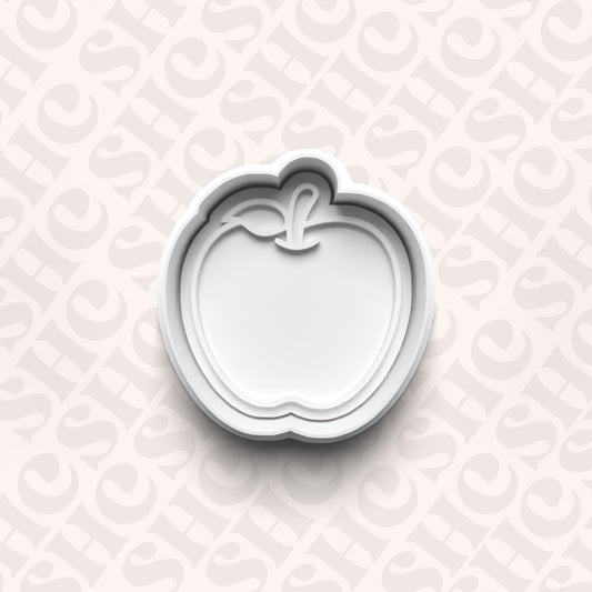 DONE TO ORDER: Apple Cookie Cutter + Fondant Set - SHCreations