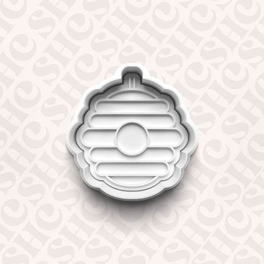 DONE TO ORDER: Bee Hive Cookie Cutter + Fondant Set - SHCreations