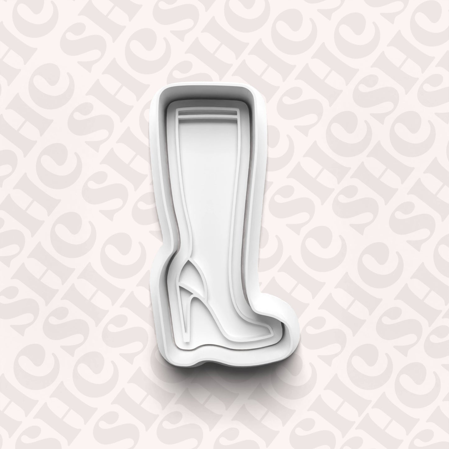 DONE TO ORDER: Boot Cookie Cutter + Fondant Stamp Set 2 - SHCreations