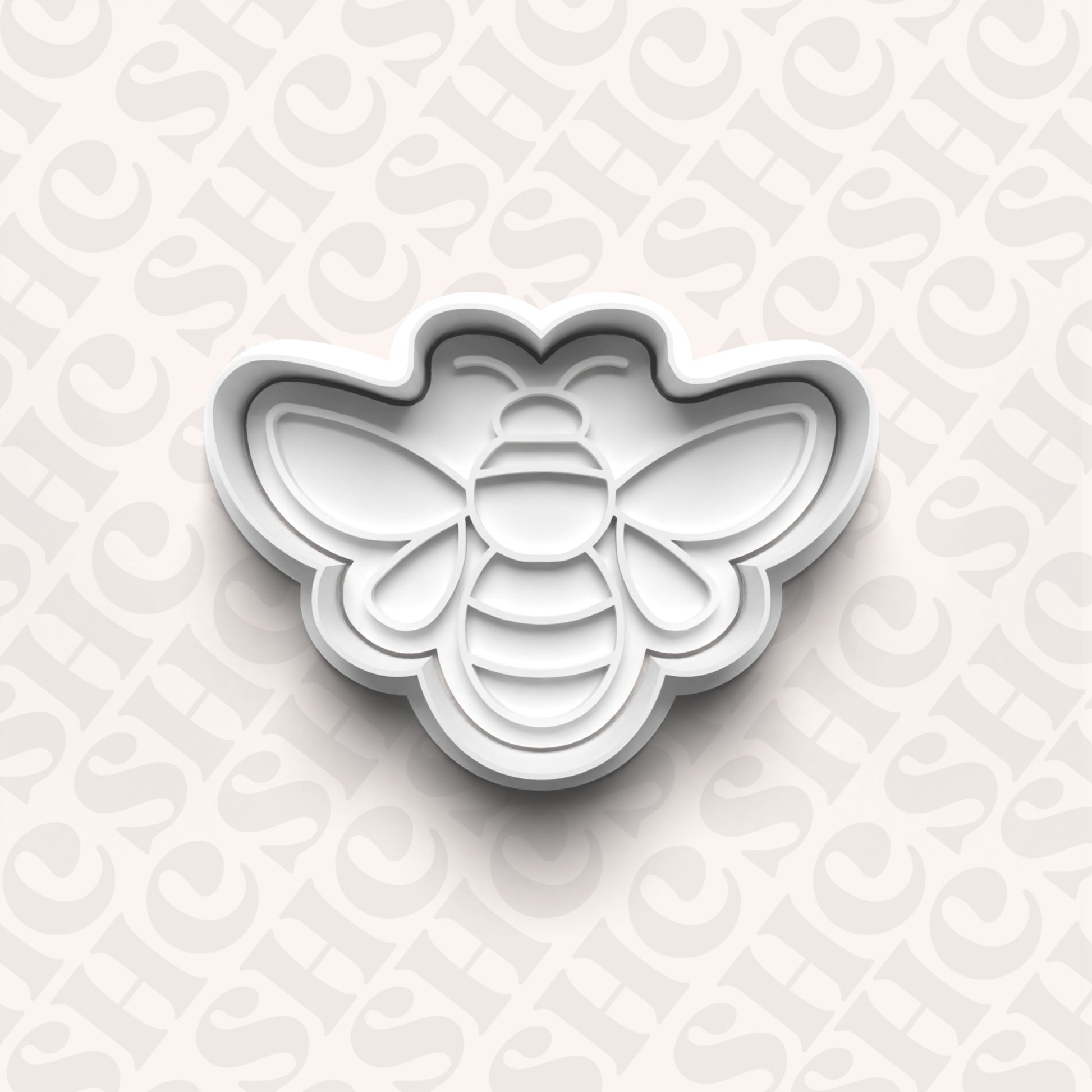 DONE TO ORDER: Bumble Bee Cookie Cutter + Fondant Set - SHCreations