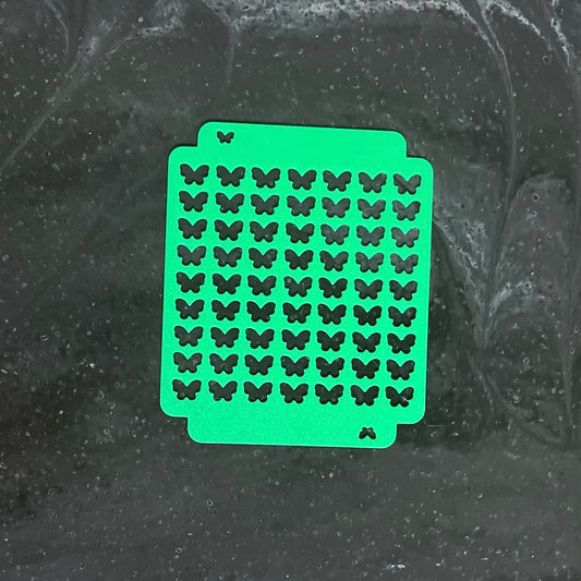 DONE TO ORDER: Butterfly Sprinkle Stencil - SHCreations