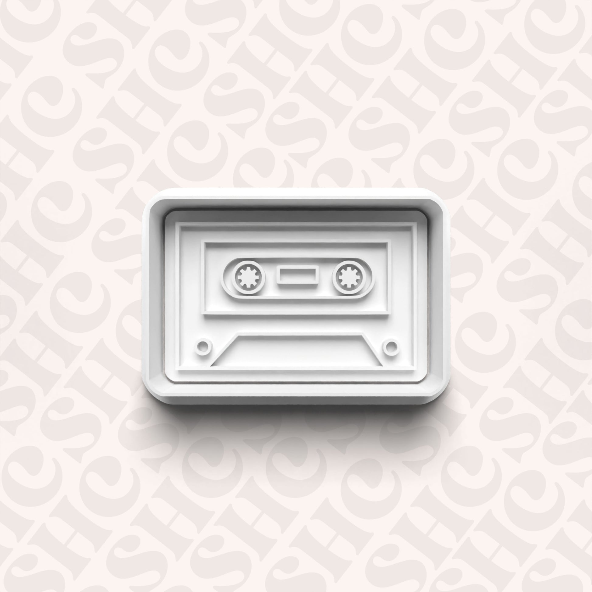 DONE TO ORDER: Casette Cookie Cutter + Fondant Set - SHCreations