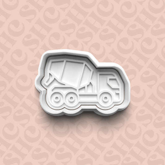 DONE TO ORDER: Construction Cookie Cutter + Fondant Stamp Set 1 - SHCreations