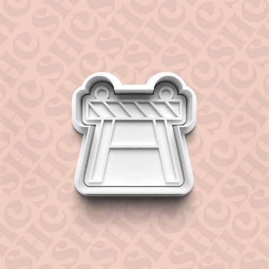 DONE TO ORDER: Construction Cookie Cutter + Fondant Stamp Set 2 - SHCreations