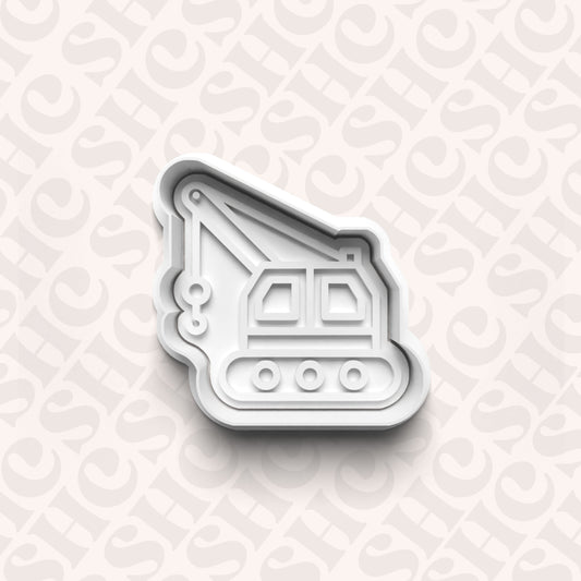 DONE TO ORDER: Construction Vehicle Cookie Cutter + Fondant Set 4 - SHCreations