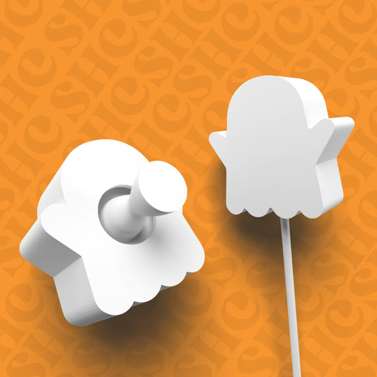 DONE TO ORDER: Ghost Cake Pop Mold- Halloween Silicone Cake Pop Molds for Spooky Treats | Non-Stick, Easy Release, Perfect for Baking & Candy Making - SHCreations
