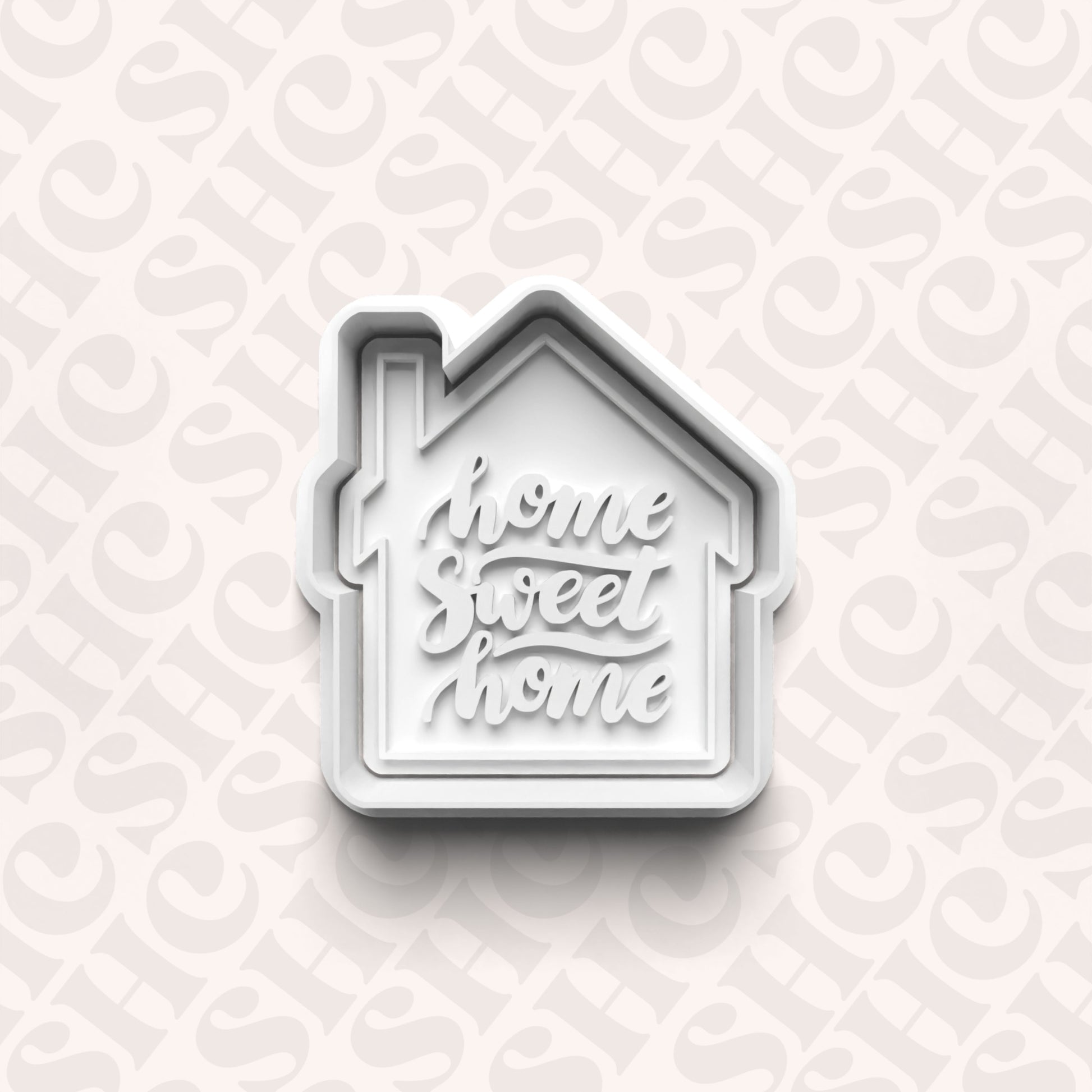 DONE TO ORDER: "Home sweet Home" Cookie Cutter + Fondant Set - SHCreations