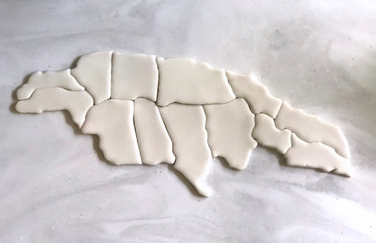 DONE TO ORDER: Jamaica Puzzle Cookie Cutter Set - SHCreations
