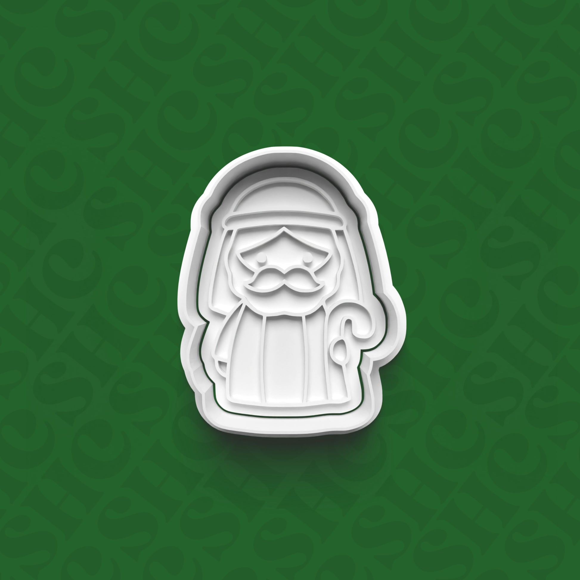 DONE TO ORDER: Joseph Cookie Cutter + Fondant Stamp Set - SHCreations
