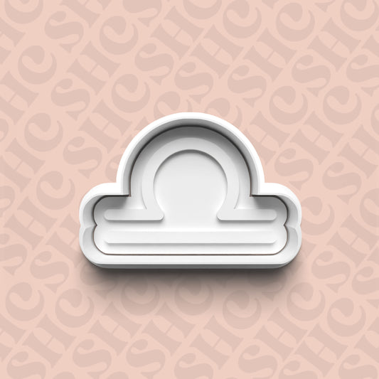 DONE TO ORDER: Libra Cookie Cutter + Fondant Stamp Set - SHCreations