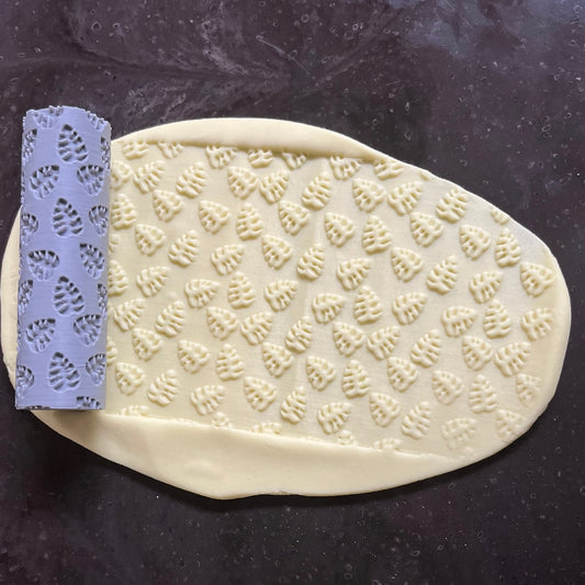 Done to Order : Monsterra Leaf Texture Roller - SHCreations