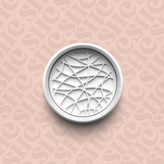 DONE TO ORDER: Pattern Cookie Cutter + Fondant Stamp Set 3 - SHCreations