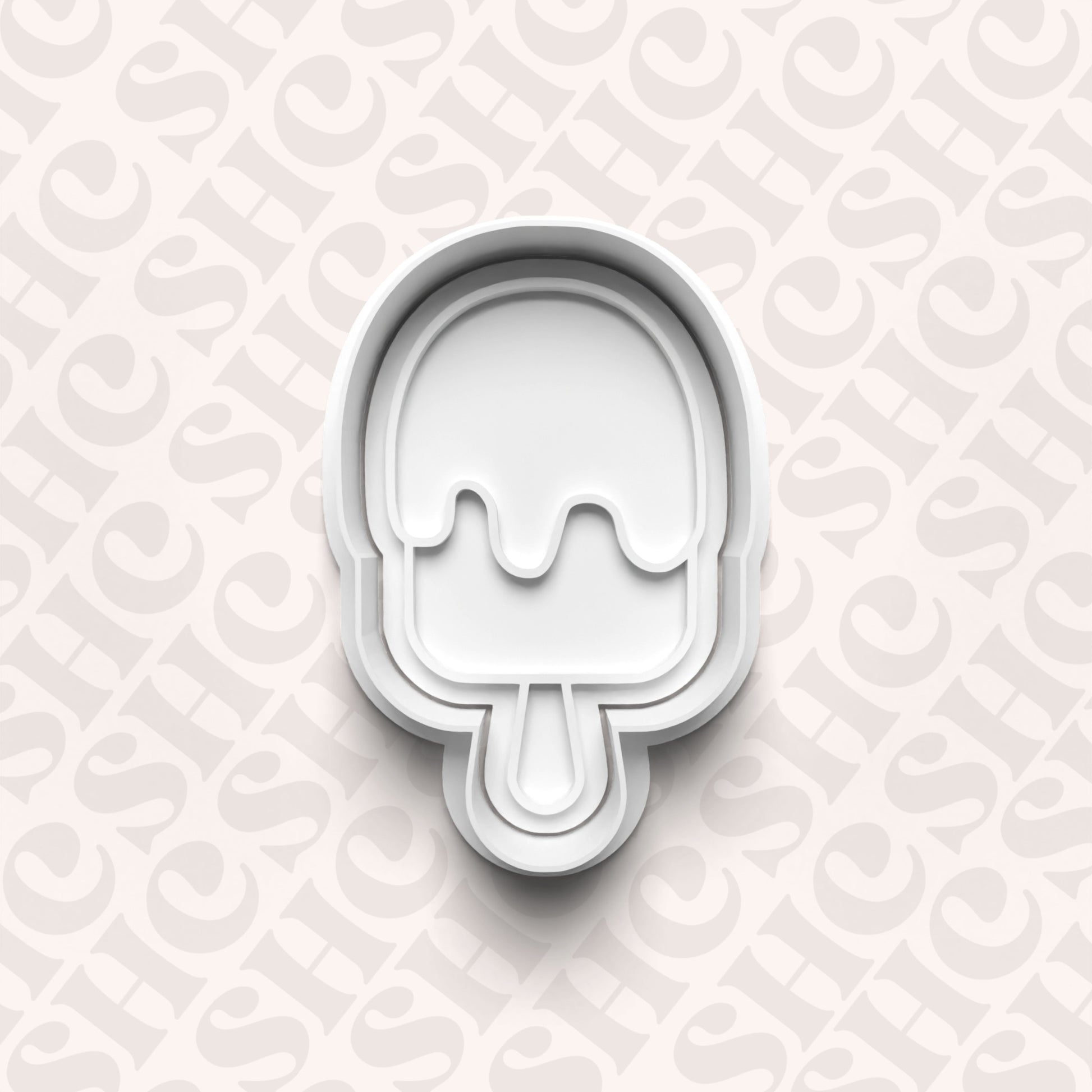DONE TO ORDER: Popsicle Cookie Cutter + Fondant Stamp Set 1 - SHCreations