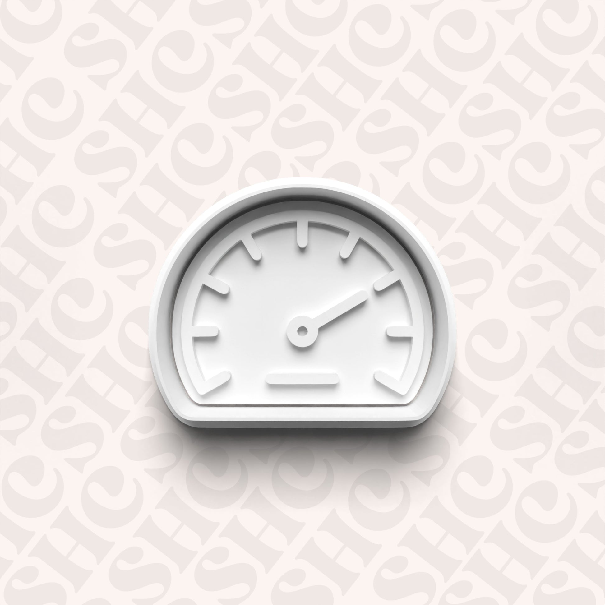 DONE TO ORDER: Race Car Speedometer Cookie Cutter + Fondant Set - SHCreations
